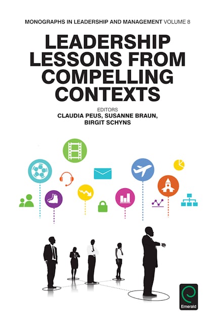 Book cover image for Leadership Lessons from Compelling Contexts ISBN: 9781785609428